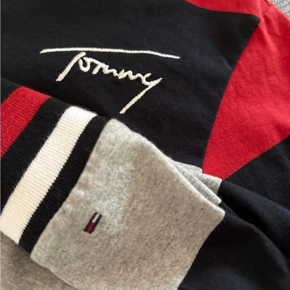 Tommy Hilfiger Red and White Polo - Picture 4 of 7